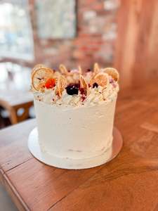Lemon and Raspberry Cake