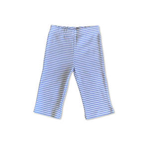 Pants: Pants - Blue Stripe