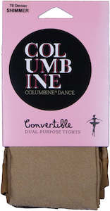 Columbine: 142 70D Child's Shimmer Convertible Tights