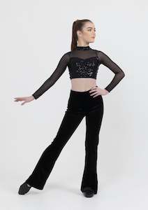 Studio 7: Studio 7 Velvet Stage Pants ADJP02