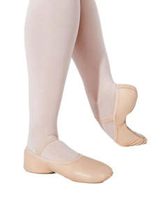 Capezio Dance Shoes: Capezio Lily Full Sole Leather Childs Ballet Flat 212C