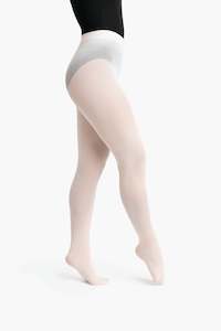Tights: Capezio Hold and Stretch Footed Tights Adult N14B