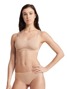 Undergarments: Capezio Seamless Clear Back Bra 3683B