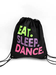 Capezio Eat. Sleep. Dance. Drawstring Bag B292U