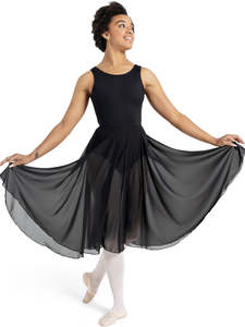 Capezio Clothing: Capezio Mid Calf Skirt SE1058W
