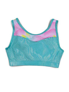 Capezio Clothing: Capezio Tropical Crop Top F12447C