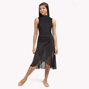 So Danca: So Danca Long Wrap Skirt SL227