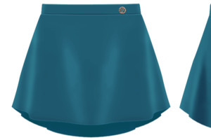 Danse de Paris Belle Skirt Teal S0034L