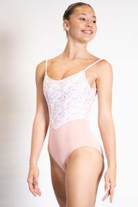 Danse de Paris Demi Jardin Perle Blush Leotard L0112L