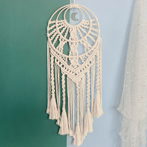 Products: Bohemian Handwoven Tapestry Three Rings Puredeco