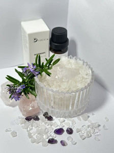 Products: Clear Quartz Crystal Chips Bowl Puredeco