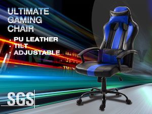 Art: Gaming Office Computer Racing Chair *Blue