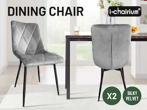 Dining Chairs Kitchen Velvet Chair * 2&4Pcs