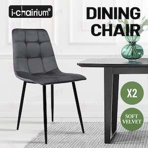 Dining Chairs Kitchen Velvet Chair * Available In Set Of 2 & 4