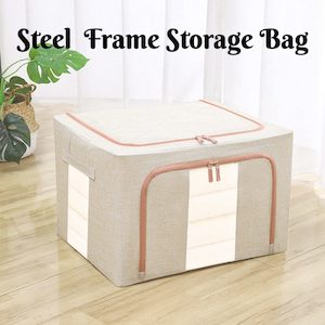 Home Decor: Foldable Storage Box Steel Frame * 2 Sizes