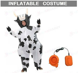 Party Festive Supplies: Inflatable Costume cosplay dress Funny cow