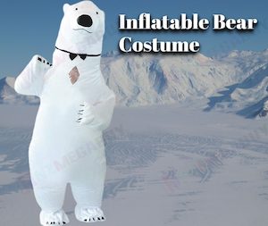Party Festive Supplies: InflatableSuit Fancy Costume Polar Beer