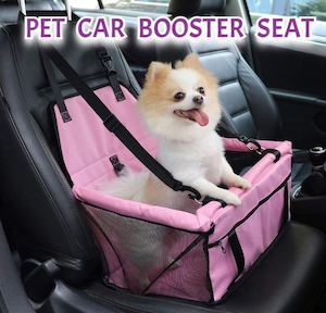 Cat 1: Pet Car Booster Seat Puppy Cat Dog Carrier Travel Protector Safety Basket* 3 Colors