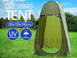 Camping Toilet Showers: Pop Up Camping Shower Toilet Tent - Green