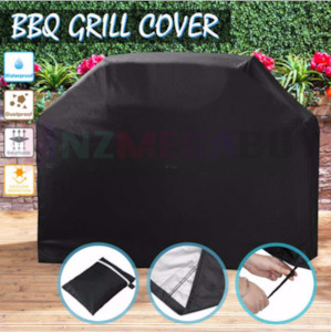 Outdoor Furniture Covers: BBQ Cover 4 Burner Waterproof Outdoor Gas Charcoal Barbecue Protector*3 Sizes