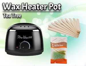 Shaving Hair Removal: Wax Machine Kit Black*9 Favors