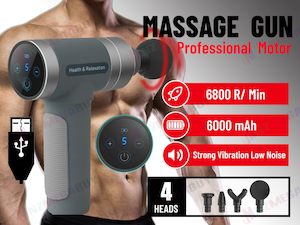 Massage Gun 6800 R/min "Grey"