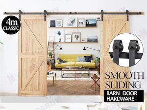 Doors Windows Mouldings: Barn Door Hardware 4m Classic Double