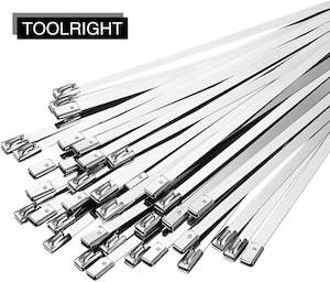 Stainless Steel Cable Ties SS304 * 5 Sizes