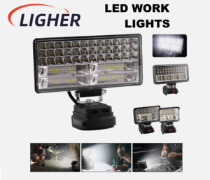 Electrical Lighting: LED Work Light 2 USB 7/8 inch