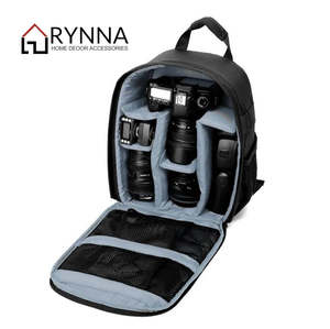 Electronics Photography: Waterproof Camera Backpack Soft Case Bag Rucksack For Canon Nikon Sony DSLR* 3 Colors