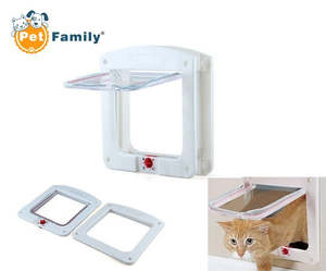 Pet Door With Lock For Cat Puppy Dog Door With Lock
