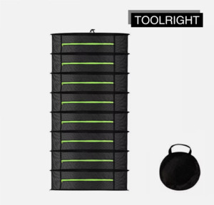 DRYING NET LARGE SHELF HYDROPONIC HANGING GROW HERB PLANT DRY RACK