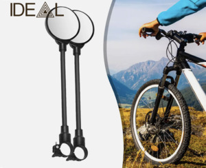 Sports: Flexible Bike Handlebar Rear View Mirror