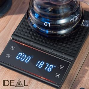Home Garden Nz: 3kg/0.1g Drip Coffee Scale With Timer Portable Electronic Digital