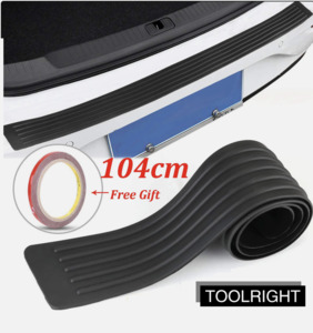 Auto Car Rear Bumper Protector Sill Protector Rubber Guard Boot Bumper Protector