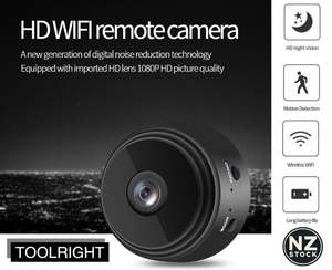 Mini WiFi Security Camera 1080P HD Wireless Home Camera Night Vision