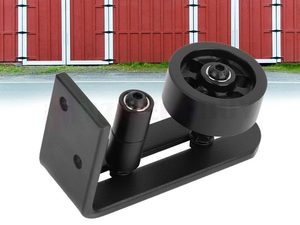 Adjustable Barn Door Floor Guide Roller – Wall Mount