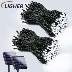 Solar Fairy String Lights 100 LED 12m – Cold White