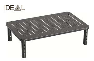 Height-Adjustable Monitor Stand Riser