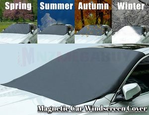 Magnetic Car Windscreen Cover – Frost, Snow & Sun Protection