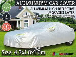 Full Car Cover – 3-Layer Waterproof, 5 Sizes