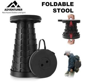 Furniture: Portable Folding Stool Seat