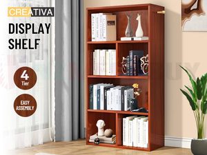 Furniture: 4-Tier Rimu Bookcase & Display Shelf