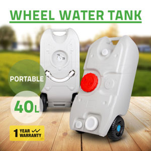 40L Wheeled Portable Water Tank – Grey