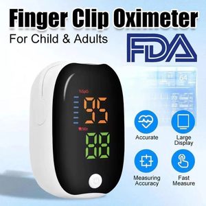 Fingertip Pulse Oximeter – Oxygen & Pulse Monitor