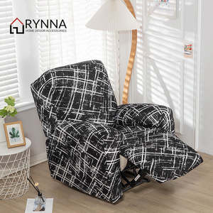 Sofa Chair Covers Nz: CX Floral Stretch Recliner Chair Cover – 4 Piece