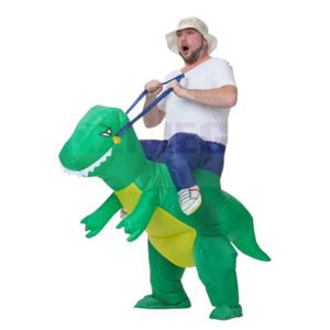 Dinosaur Ride-On Inflatable Costume NZ | Fan Operated Suit