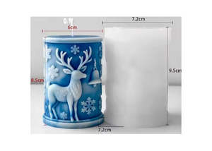 Soap Making: 3D Reindeer Mold