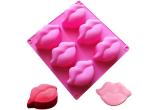 Soap Making: Big Lip Soap Mold - 6 Cavity