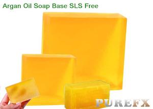 Melt Pour Soap Base: Argan Oil Soap Base Glycerin rich SLS Free